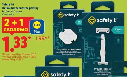 Safety 1st detské bezpečnostné poistky