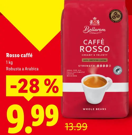 Bellarom Caffé Rosso káva