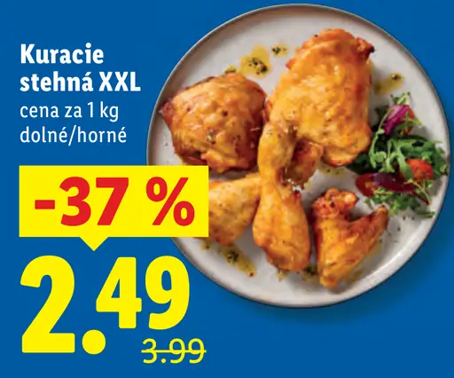 Kuracie stehná XXL dolné/horné