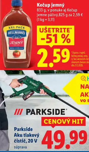 Hellmann's Kečup jemný