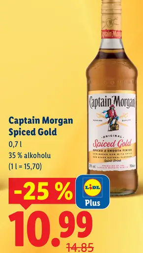Captain Morgan Spiced Gold rum