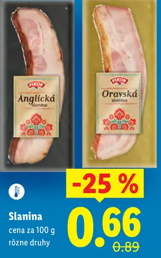Pikok Anglická slanina
