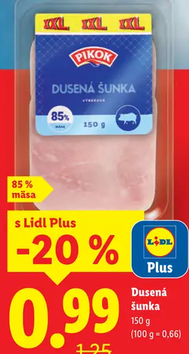 Pikok Dusená výberová šunka