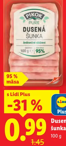 Pikok Pure dusená šunka