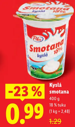 Pilos Kyslá smotana
