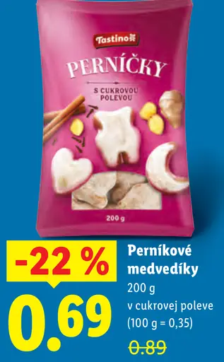 Tastino Perníkové medvedíky v cukrovej poleve