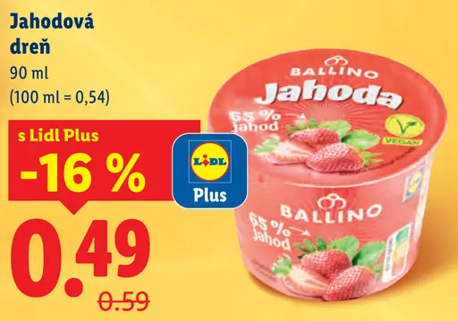 Ballino jahodová dreň