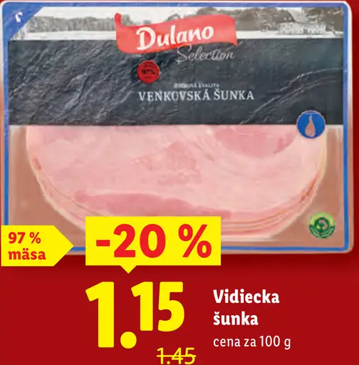 Dulano Selection Venkovská šunka