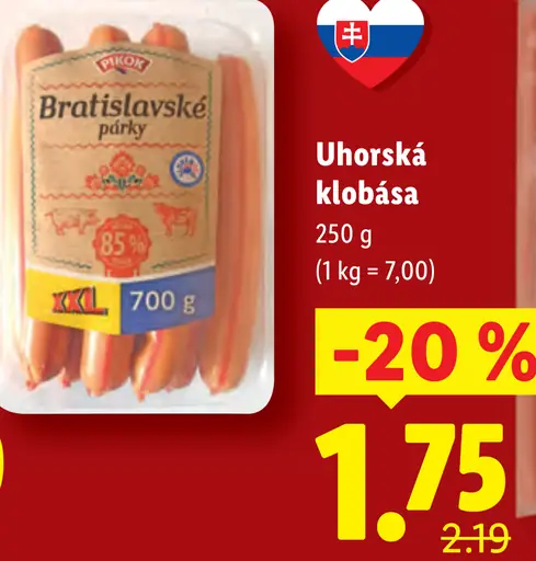 Mäspoma Uhorská klobása