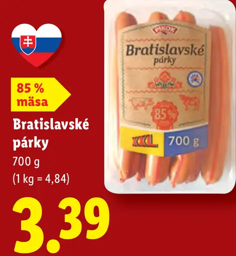 Vesna Bratislavské párky