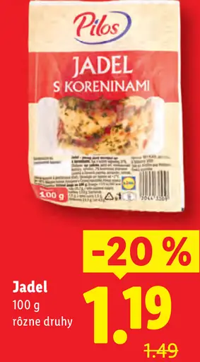 Pilos Jadel s koreninami syr