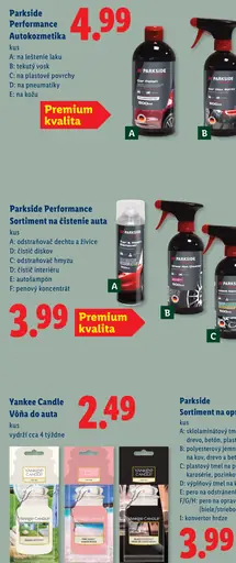 Parkside Performance autokozmetika na leštenie laku