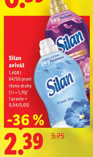 Silan aviváž rôzne druhy