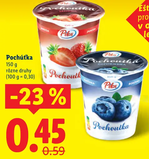 Pilos Pochúťka jogurt