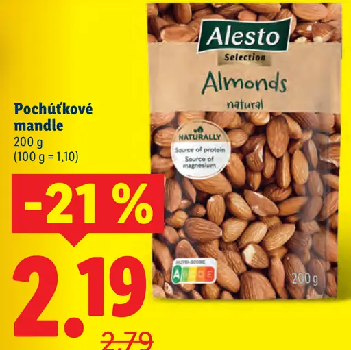 Alesto Pochúťkové mandle