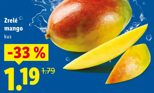 Zrelé mango