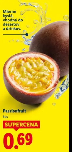Passionfruit čerstvé ovocie