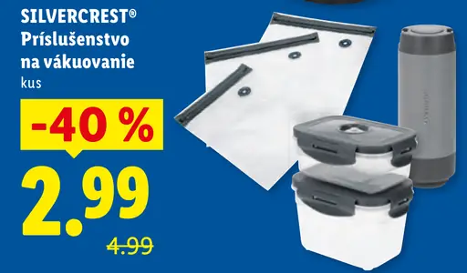 Silvercrest Príslušenstvo na vákuovanie