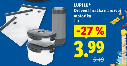 Lupilu drevená hračka na rozvoj motoriky
