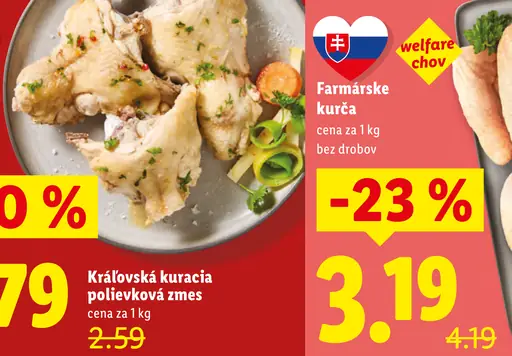 Farmárske kurča bez drobkov