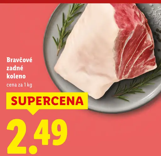 Bravčové koleno zadné