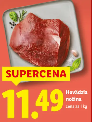 Hovädzia nožina