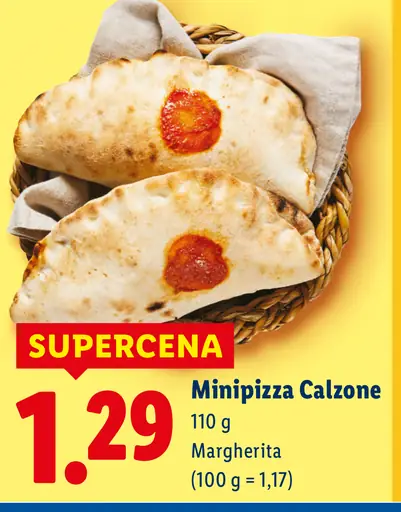 Minipizza Calzone Margherita