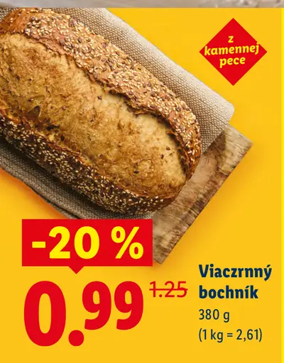 Viaczrnný bochník
