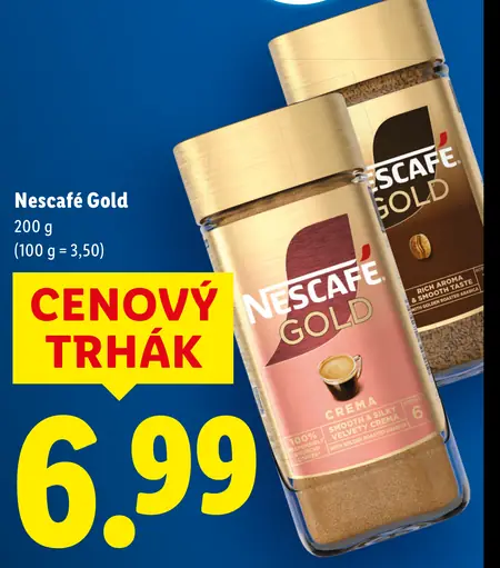 NESCAFÉ GOLD, instantná káva