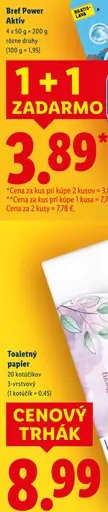 Bref Power Aktiv WC blok
