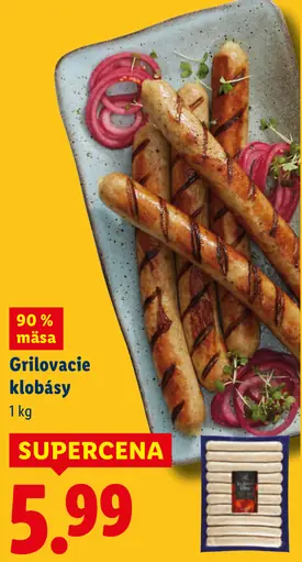 K-Purland grilovacie klobásy