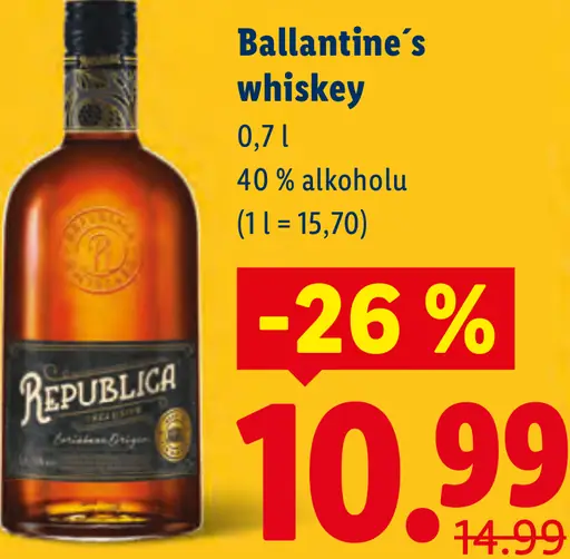 Ballantine's whisky