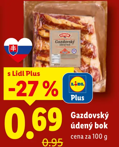 Pikok Gazdovský údený bok