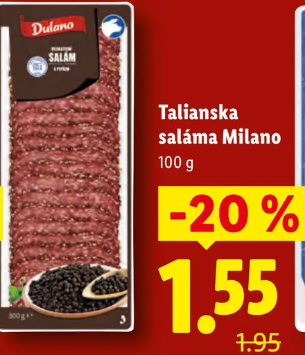 Dulano Talianska saláma Milano