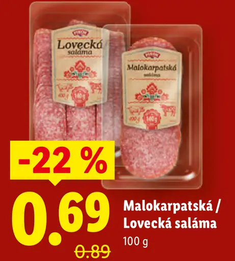 Dulano malokarpatská saláma