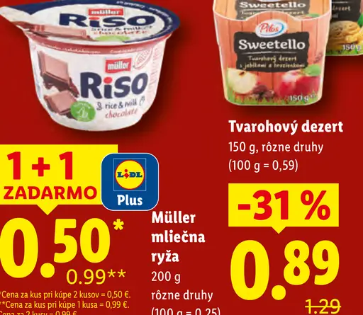 Müller Riso Mliečna ryža