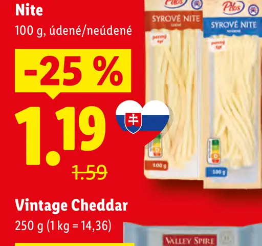 Pilos Syrové nite údené/neúdené