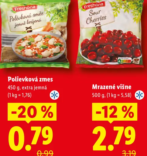 Freshona polievková zmes extra jemná