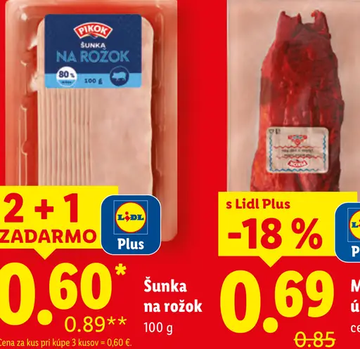 Pikok Šunka na rožok