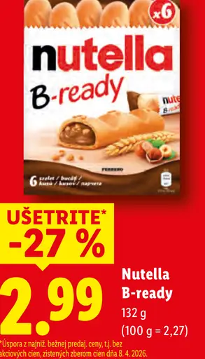 Nutella B-ready