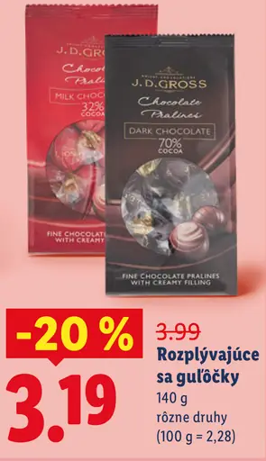 J.D. Gross Rozplývajúce sa guľôčky