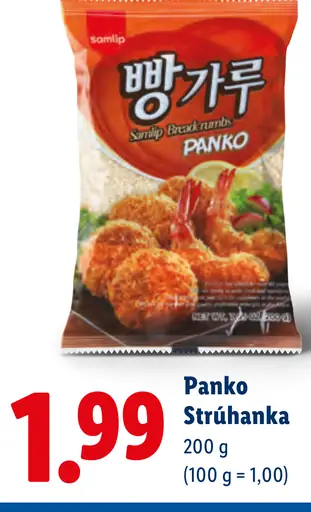 Samlip panko strúhanka