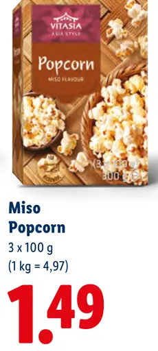 Vitasia Miso Popcorn