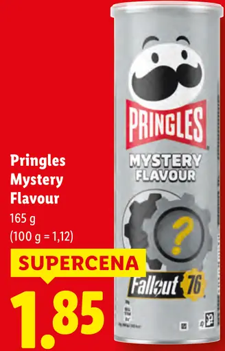 Pringles Mystery Flavour zemiakové chipsy