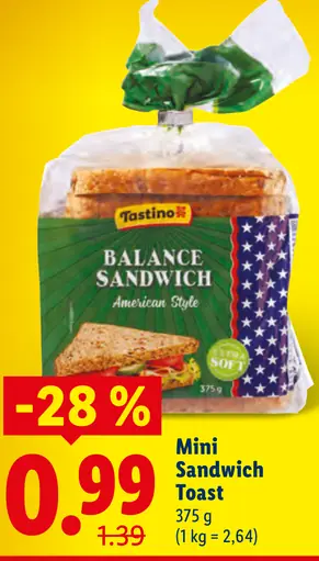 Tastino Mini Sandwich Toast