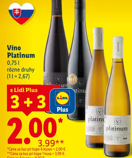 Platinum víno