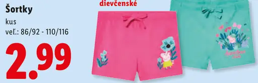 Lupilu detské šortky