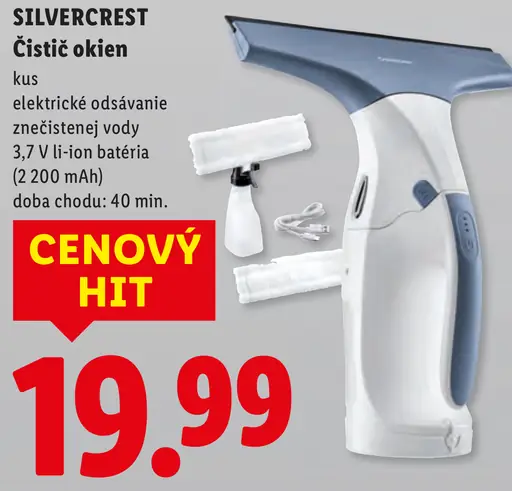 SilverCrest Čistič okien