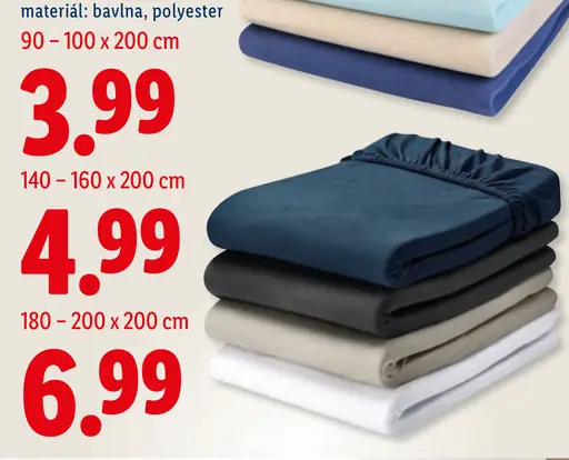 Livarno home napínacia džersejová plachta na matrac