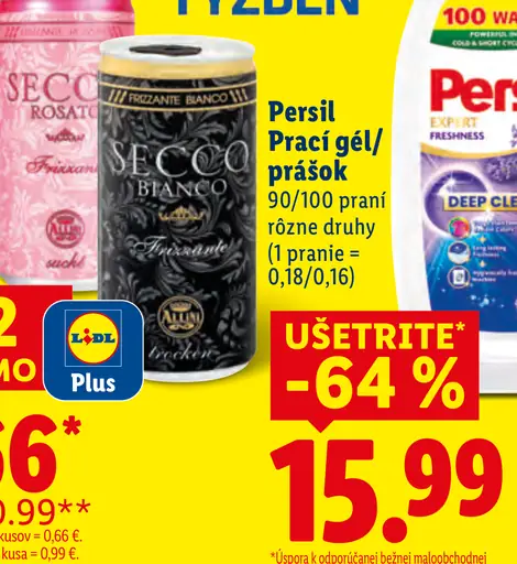 Persil prací gél/prášok rôzne druhy